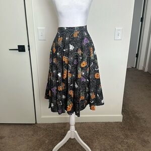 Hell Bunny Halloween cherries skirt